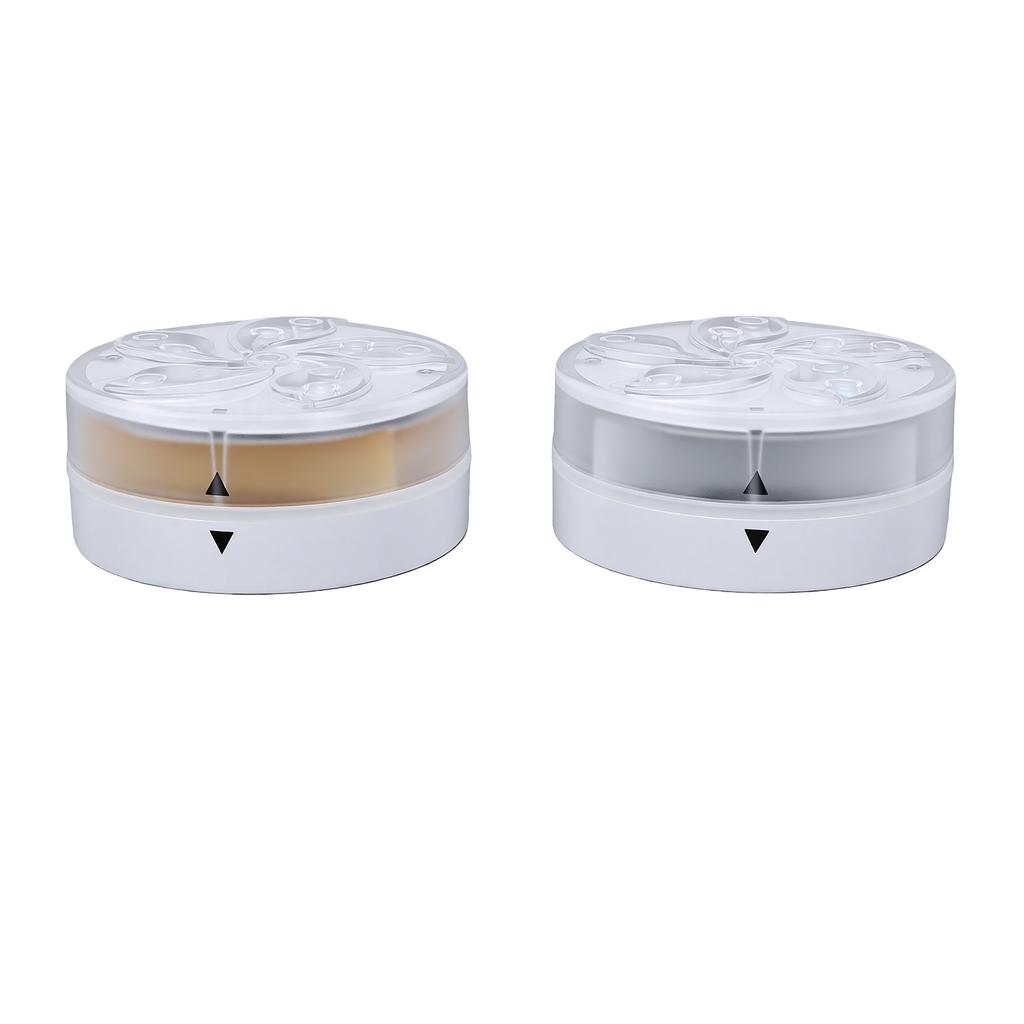 2pcs Submersible LED Pool Lights Remote Control Water Proof RGB Color Changing Battery Powered Pool Lights
