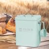 Rice Storage Jar Cereal Dispenser Grain Green