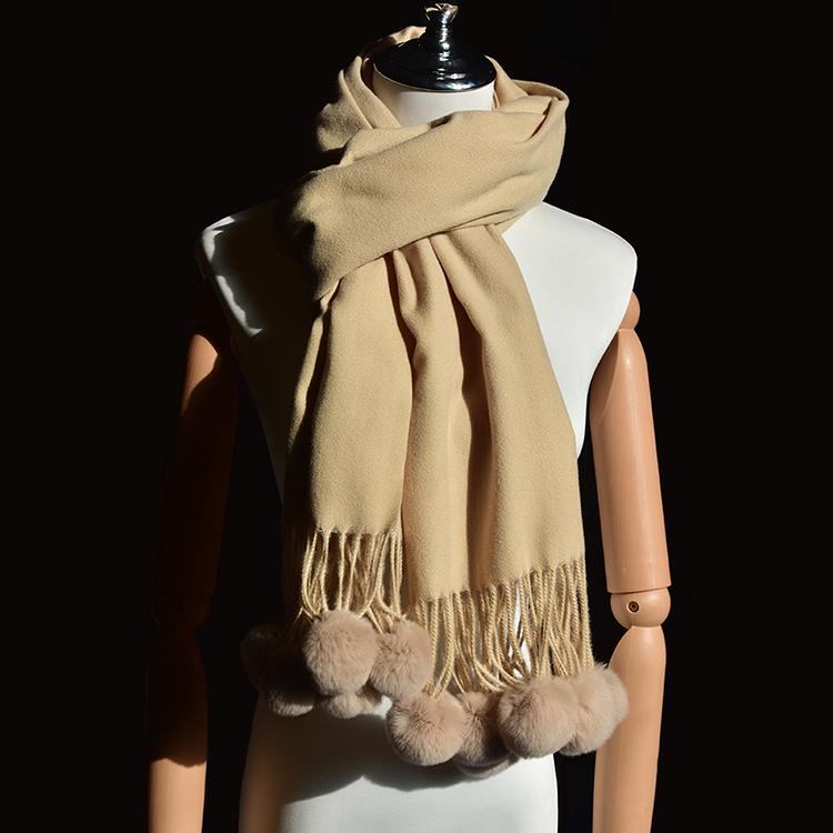 New Fashion Women Winter Shawl Wraps Thick Warm Blanket Scarf Rabbit Fur Solid Ponchos and Capes Adult Polyester