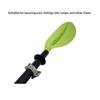 Support de rame de bateau de remplacement en acier inoxydable Universel Durable Support mural Tube Support Clips Clips à ressort Argent Support de crochet de bateau