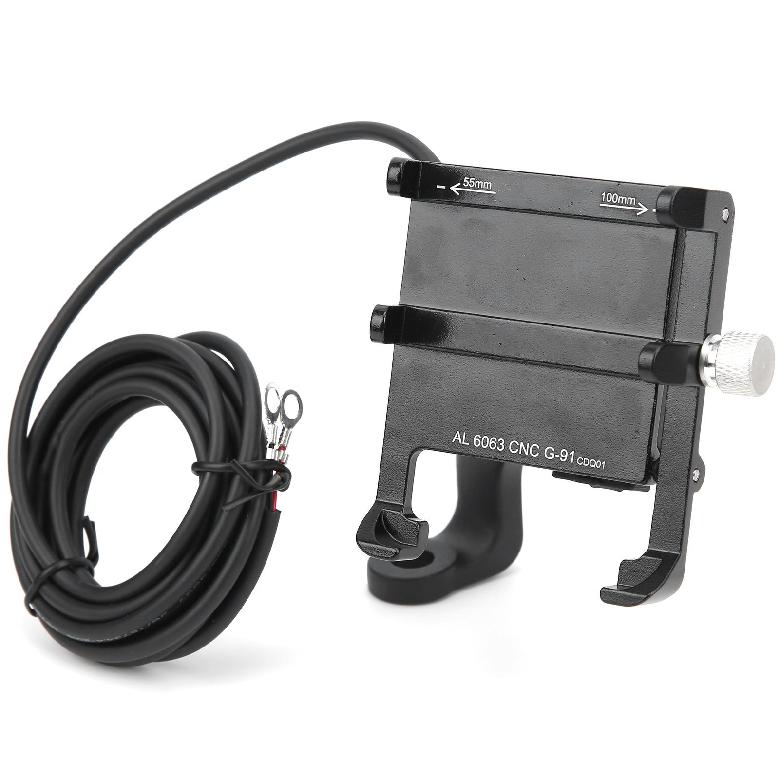 G‑91 Bicycle Phone Holder Bike Smartphone Support Stand Electromobile Mobile Bracket 48V