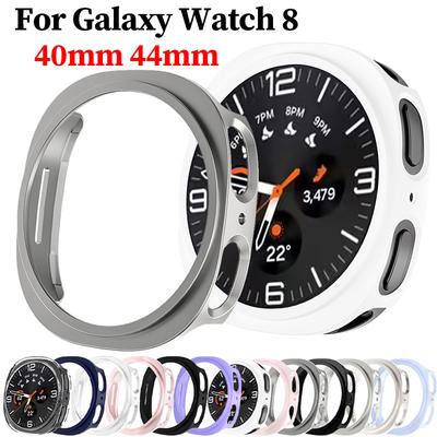 Funda Protectora Para Samsung Galaxy Watch 8 Parachoques Duro de PC sin protector de pantalla Para Galaxy Watch 8 40mm 44mm Cubierta Accesorios