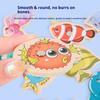Wooden Magnetic Fishing Toy Set For Kids Montessori Educational Toy Marine Animal Game Toddler Learning Hand-Eye Coordination