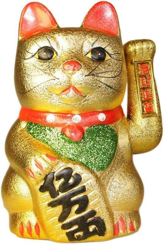 Glückskatzen-Figur Maneki Neko Geldkatze