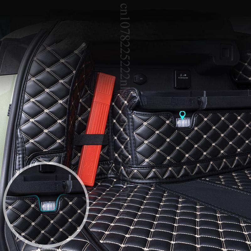 For Chery jaecoo j7 2024 Custom Car Trunk Mat TanSuo 06 2025 Leather Waterproof Cargo Liner Car Mat Interior Accessories