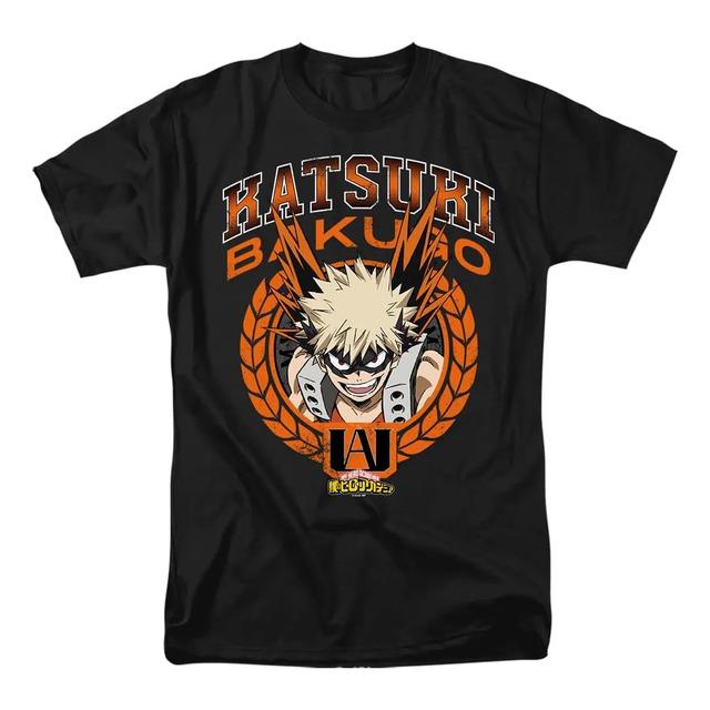 Camiseta Popfunk My Hero Academia Bakugo Katsuki Ua Unisex P XXXL