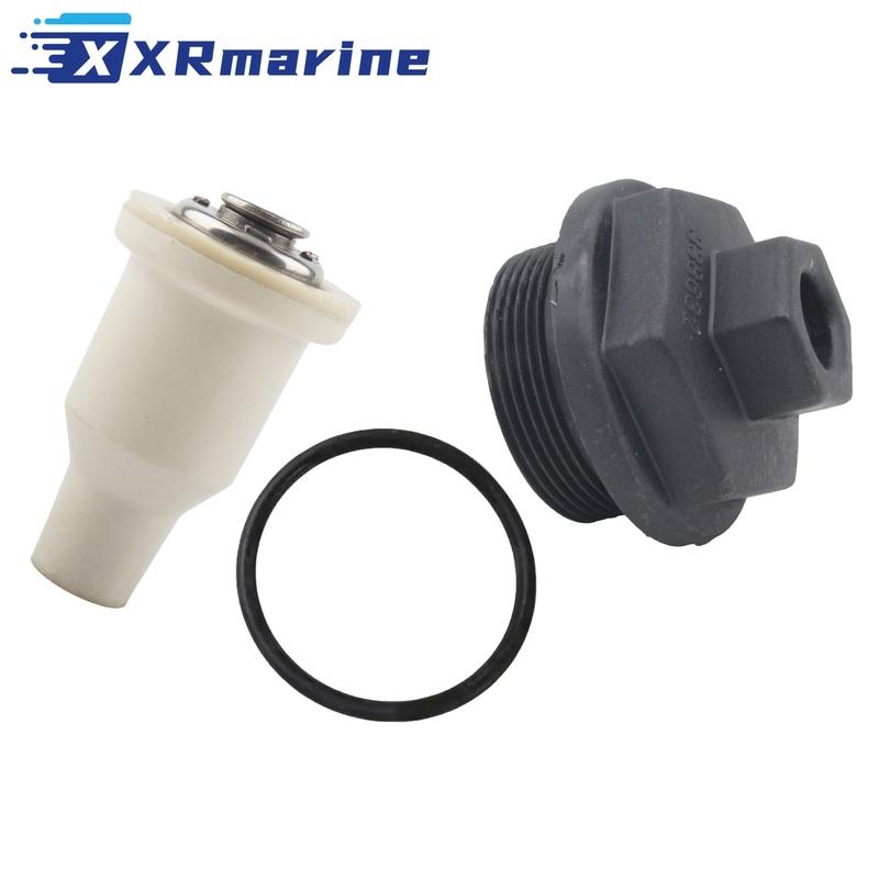 435491 Thermostatgehäuse mit O-Ring für Johnson Evinrude Außenbordmotor 4/6 Zylinder 90-175 PS Ersetzt 0435491 765559 338632 765636