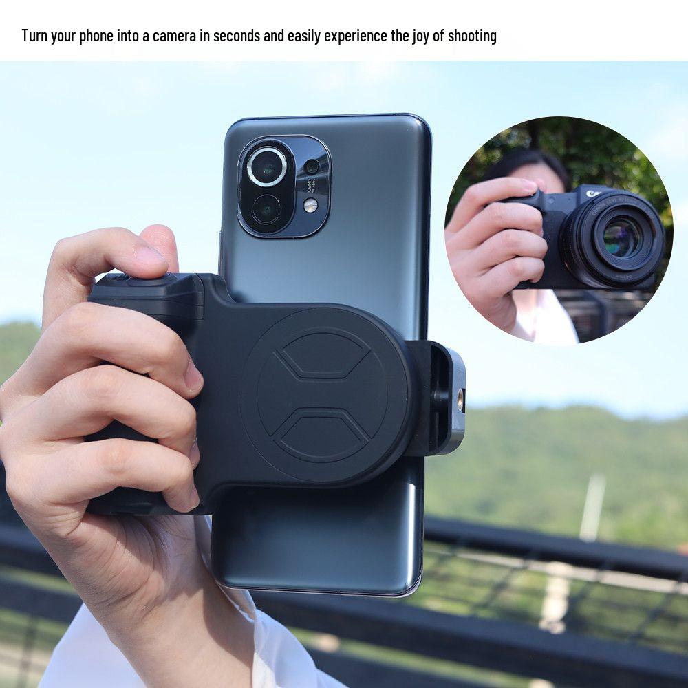 

Multifunctional Bluetooth Wireless Remote: One-Handed Selfie & Photo Assistant чёрный