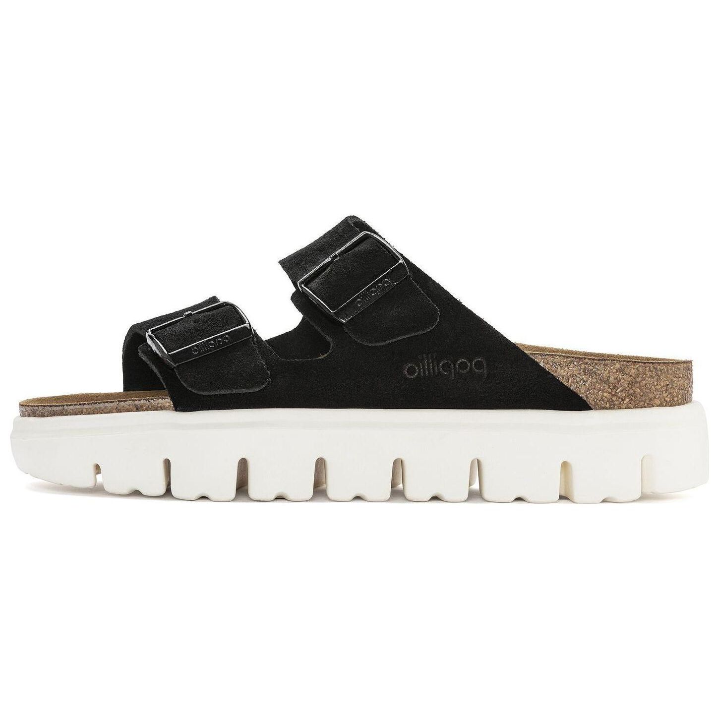 Birkenstock Zamšādas Mīkstas Ērtas Biezs Zole