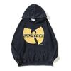 European and American Street Rock Band Wu-tang Wudang Hooded Sweatshirt for Men and Women, Loose Washed Vintage Vintage Hoodie