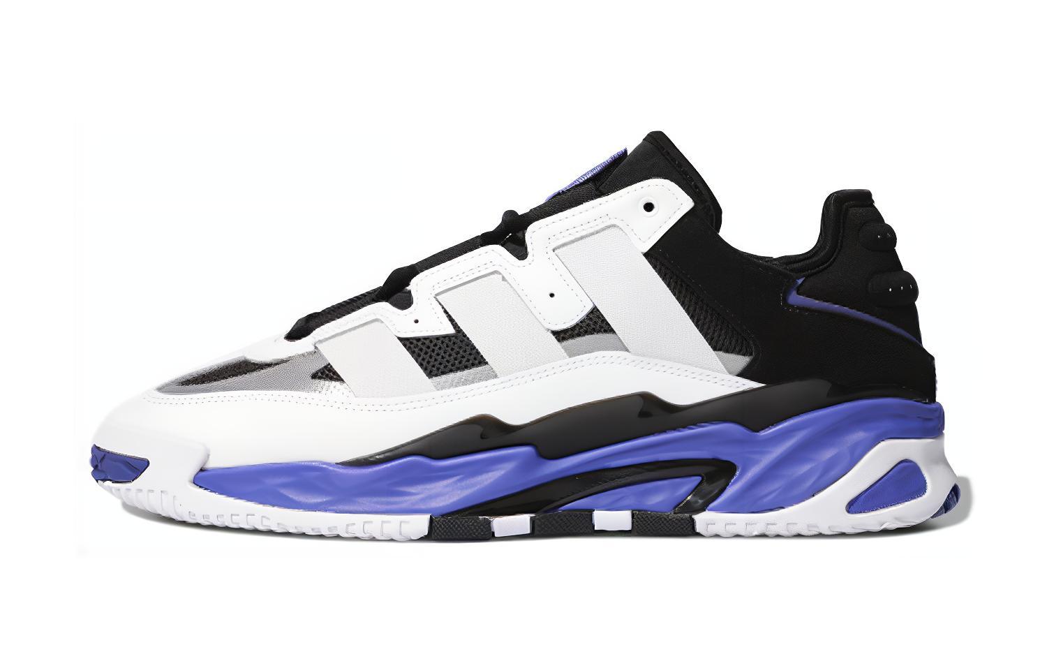 Adidas Originals Niteball  White Black Purple  FX0361 36
