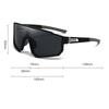 New Sports Glasses Sunglasses Fashionable Sun Protection Cycling Mirror Men One-piece Sunglasses Outdoor Sunglasses 3258