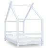Children's Bed Frame  Solid Pine Wood 80x160 Cm