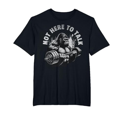 

Gorilla Cotton TShirt Gym Workout Athletic Retro Casual Men Fitness Muscle Black - Men s Summer Cotton Graphic Tee S разноцветный