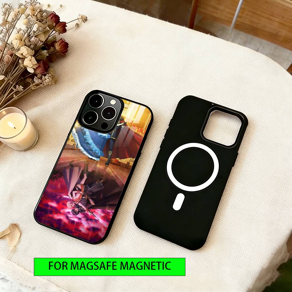 

Pandora Hearts Phone Case For iPhone17,16,15,14,13,12,11 Plus,Pro Magnetic with Magsafe Wireless Charging iPhone17