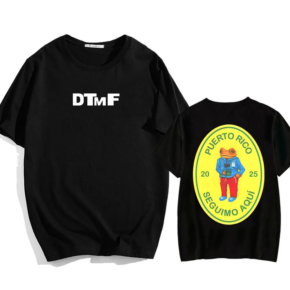 25 Years DTMF with Bear Cartoon T-shirt, Printed T-shirt, Bad Rabbit Guy Hip Hop T-shirt, High Quality Cotton T-shirt
