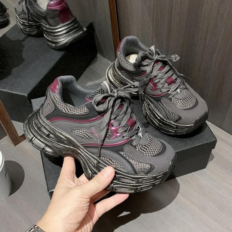 Mode Neue Sport Laufschuhe für Damen Sneaker Frau 2025 Trend Damen Laufschuhe im Angebot Damen Tennisschuh Freizeitsneaker