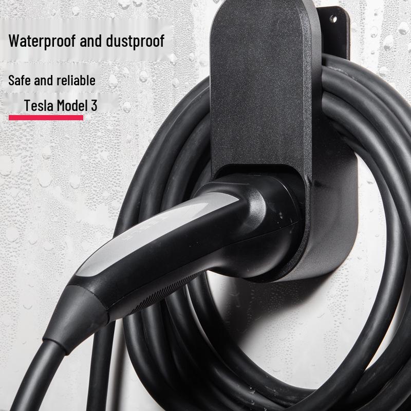 Universal Charging Gun Bracket for Tesla Model Y/3/S/X (Refresh) - Compatible with EU and US Standards