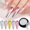 Nicole Diary Nail Art Solid Mirror Powder, Wassergewelltes Spiegelmehl, Aperture Laser Mirror Powder