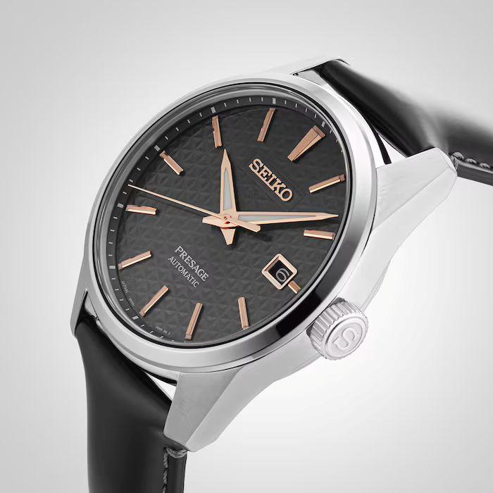 Seiko Zegarek męski automatyczny Presage Sharp Edged Series SPB231J1