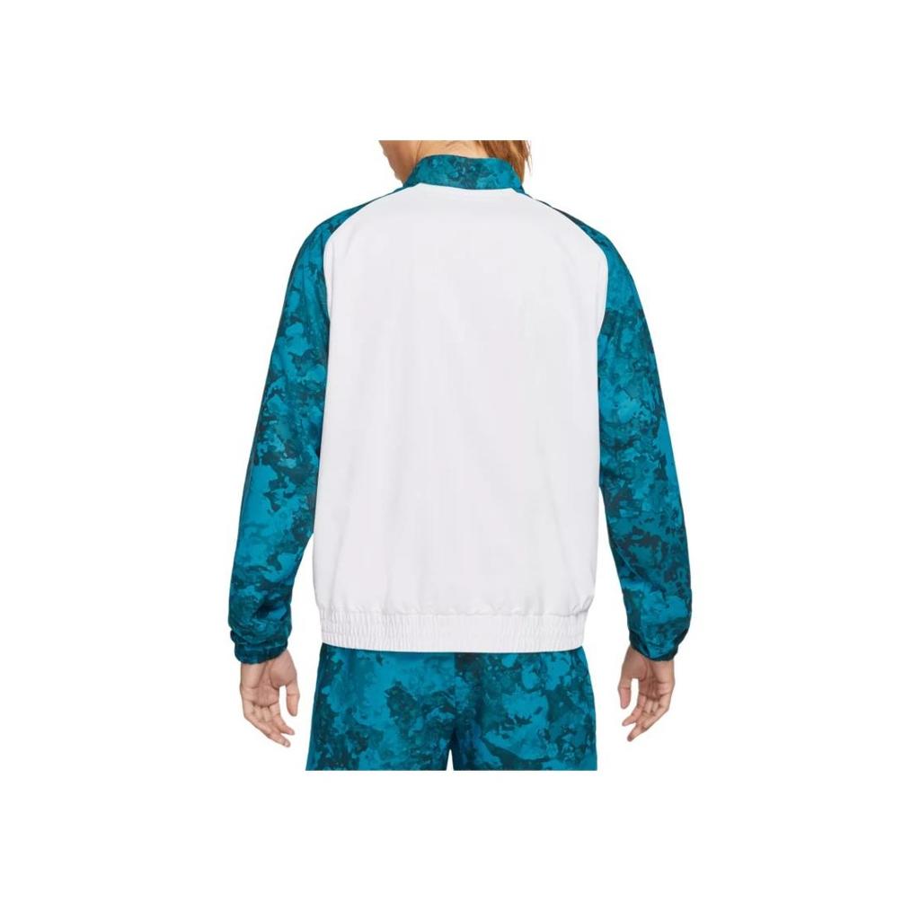 Nike Court Patchwork Tennis Jacket Men Outerwear Abyss-Green DA4063-301