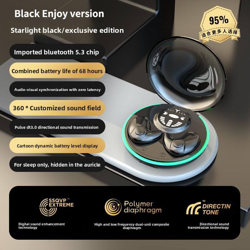 Admisitr MD558-A Bluetooth Headphones with Ultra-long Battery Life and Wireless Sleep TWS for Both Ears