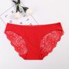 Damen Sexy Spitzenhöschen Nahtlose Slips Unterwäsche Atmungsaktive hohle Dreiecksunterhose