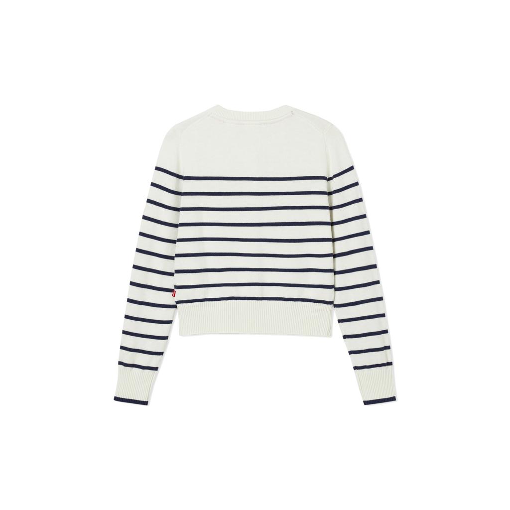 Levis Simple Design Comfortable Fabric Classic Style Fashionable Striped Cardigan Women Cardigans 0051K-0000