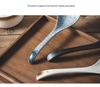 Japanese Ceramic Long-Handle Soup Spoon for Porridge & Hot Pot