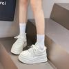 Women's Shoes New New Thick-soled Leather Women's Casual Single Shoes Heightening Fashion Board Shoes Women