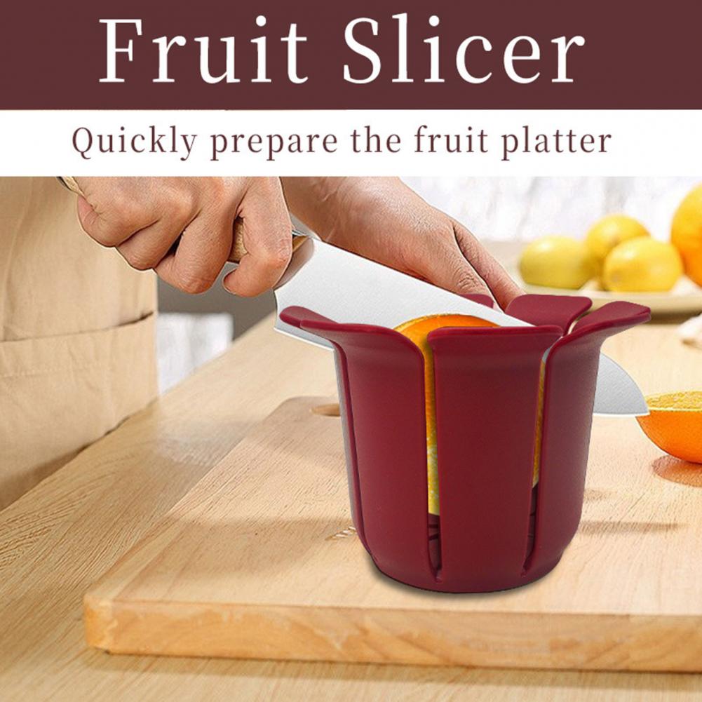 Fruit Cutting Cup Strawberry Banana Grape Slicer Egg Cutter Large Capacity Kitchen Gadget for Salads Cakes Platters