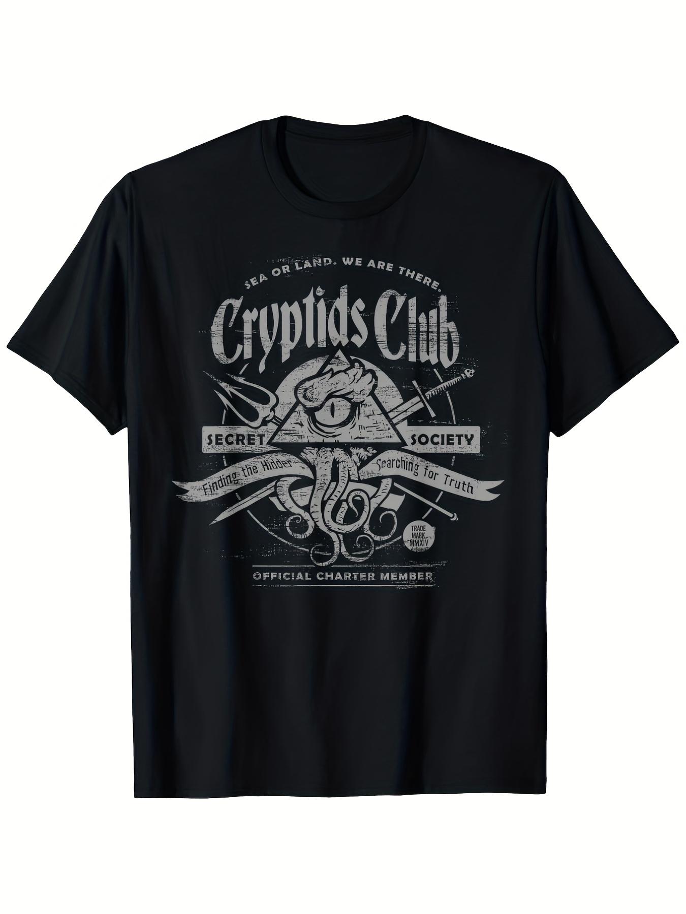 

All-Seeing Eye of Cthulhu Lovecraftian Horror Graphic T-Shirt 100% Cotton O-Neck Short Sleeve Summer Casual Mens T-shirt 5XL різнокольоровий