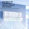 Expandable Air Conditioner Outlet Baffle Adjustable Scalable Air Guide Plate  for Home/Office