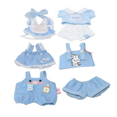 6.69in Doll Clothes Cute Doll Clothes for Kids Birthday Gift Accessories DIY Doll Toy Doll Clothing