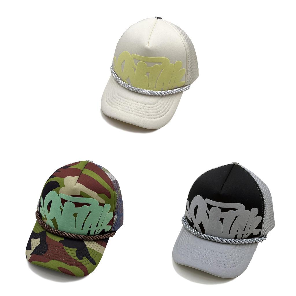 American Streetwear Letter Embroidered Baseball Cap With Adjustable Fit For Summer Casual Wear