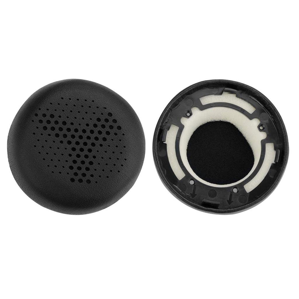 Geekria QuickFit Ohrpolster Kompatibel mit AKG Y500 und Y 500 Kopfhörern, Ohrpolster/Ohrmuscheln (Proteinleder/Schwarz)