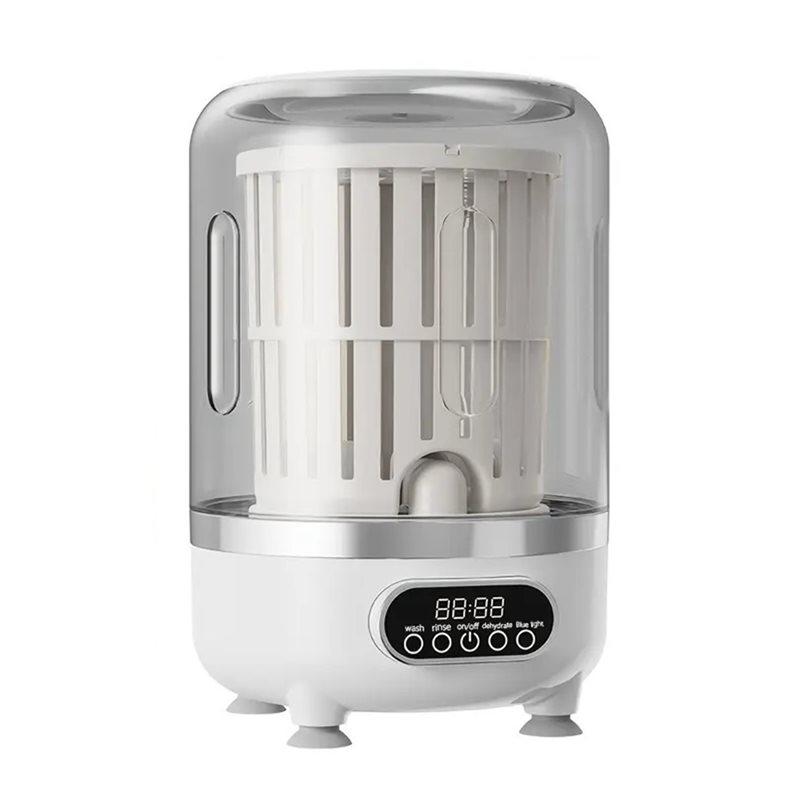 Portable Washer Underwear Washer USB Rechargeable Cordless Mini Portable Washing Machine For Apartment Travel белый