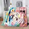 Spy x family Cartoon anime Kawai Throws Blanket Kid Super Home Soft Flannel Blanket for Travel Bedding Blanket for Birthday Gift