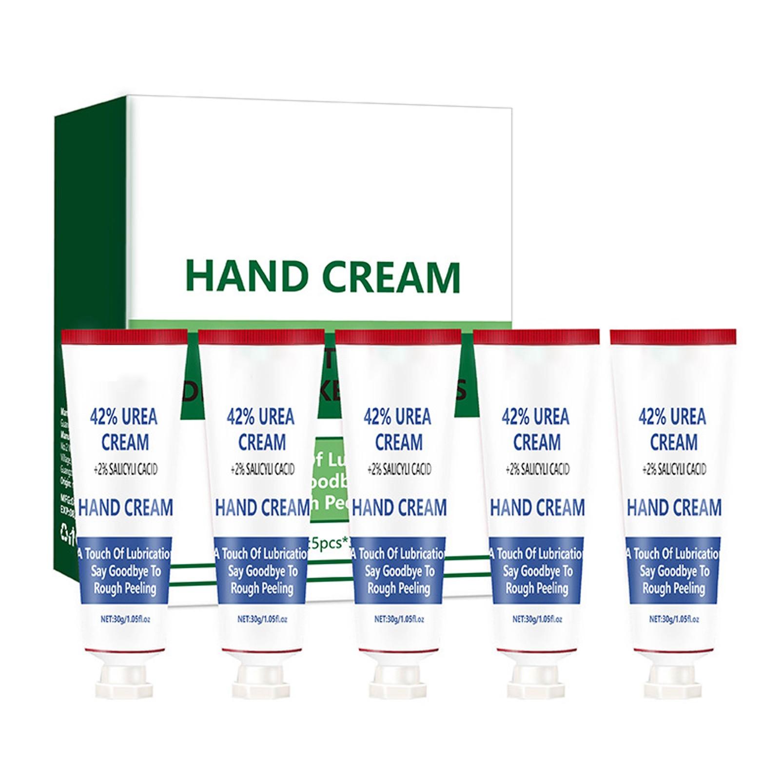 

Набор кремов для рук, глубокое увлажнение, увлажнение, не сушит, трещины, осенне-зимний увлажняющий уход, нежирный, маленькая портативная сумка для подарка 5*30 г One Size