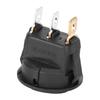 10PCS Control ON/OFF 12V Rocker ON/OFF 3-Pin Round SPST Switch Copper Terminal Waterproof Toggle Switch Truck