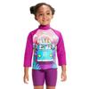 Speedo Girls Long-Sleeved Rash Top