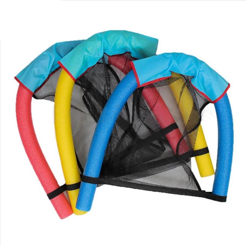 Floating Pool Water Hammock Pool Float Lounger Kid Adult Durable Swim Ring Bed Net Cover Pool Noodle Chair Swimming Accessories