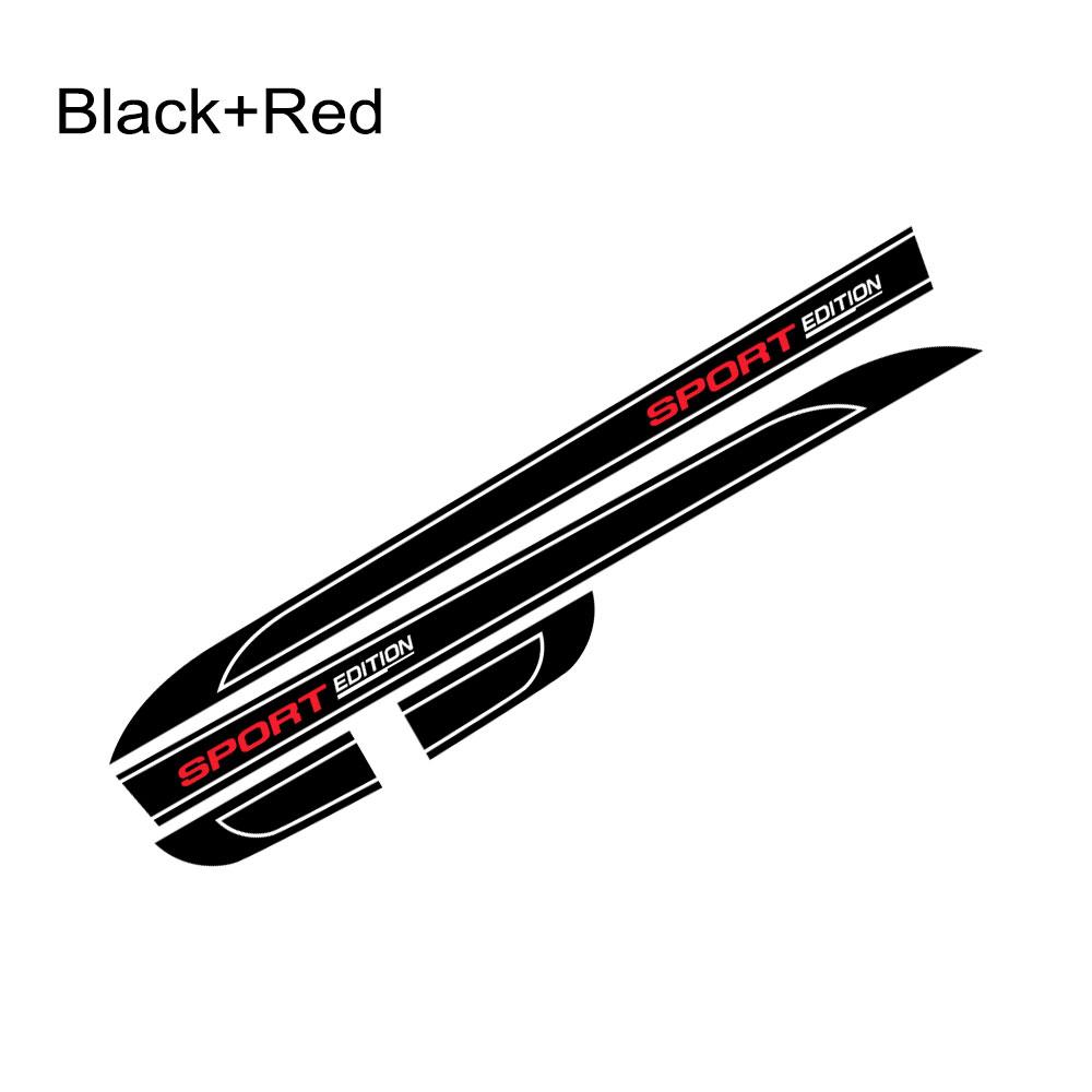 4Pcs/Lot Car Both Side Stripes Stickers Custom Decor Camper Van Graphics Vinyl Decals Auto Tuning Accessories For Fiat Talento