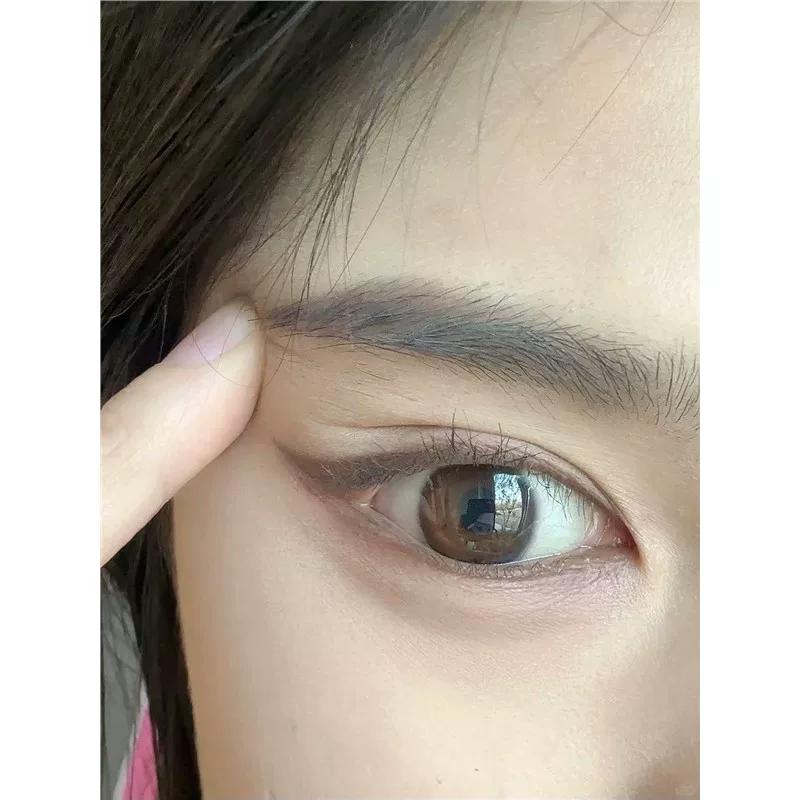 Eyeliner Pencil with a Hard Tip, Can Be Sharpened, Suitable for Beginners, Waterproof, Smudge-Proof, Black, Solid Wooden, Knife-Type, Non-Smudging