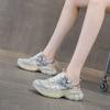Daddy Shoes Girl 2025 Autumn New Platform Ultra Light Rubber and Plastic Foam Sole Running Casual Fashion Female Student Sneakers