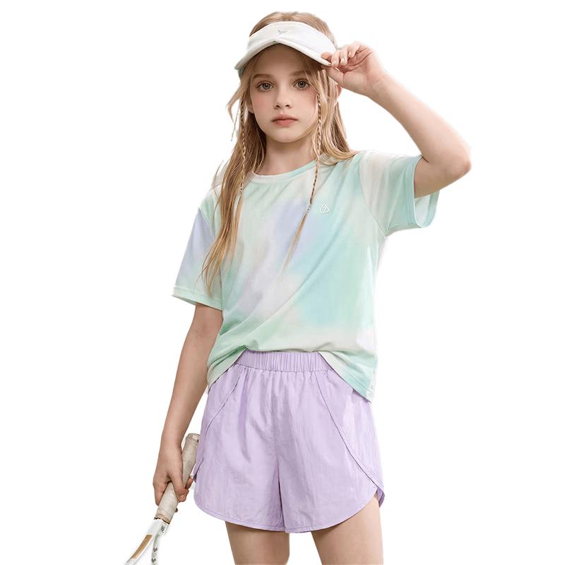 ASK JUNIOR Kids Quick-Dry T-Shirt & Shorts Set 130