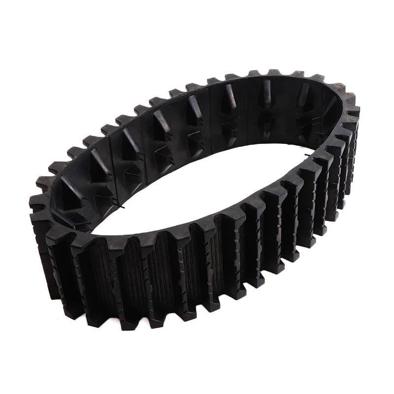 Rubber Track Caterpillar Tracks For ATV Go Kart UTV Buggy Snow Blower Sand Snowmobile Quad Dirt Bike Wheels Accessories