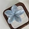 Hair Claw Flower Shape Stable Grip Summer Back Head Hair Clip Bright Color Non-Slip Shower Hair Claw Hair Accessories