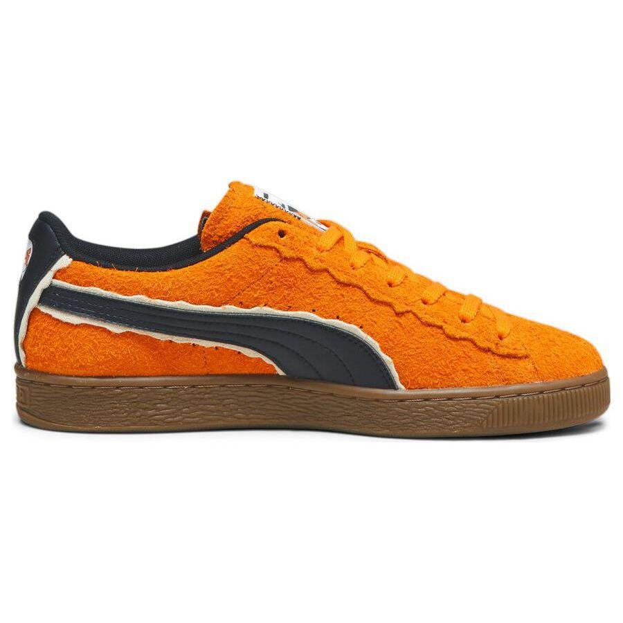 Puma Smurf X  Suede Low-Top Sneakers Unisex Sneakers Orange 393534-01
