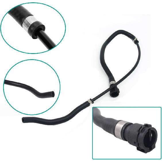 Koxuyim Expansion Tank To Upper Radiator Coolant Hose Compatible With Bmw 2008-2013 128I; 2006-2011 323I; 2006 325I, 325Xi; 2007-2013 328I Replaces